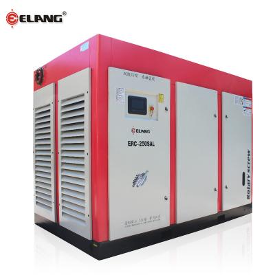 China 250HP 185KW Lubricated Industrial Double Stage Screw Air Compressor For Coating Machine for sale