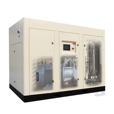 China 200HP Lubricated 160Kw 23.5 - 27.8 m3/min Oilless Screw Water Lubricated Air Compressor for sale