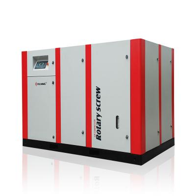 China 75 HP 2 Bar Lubricated Low Pressure Ultra Quiet Screw Air Compressor For Glasses Industry for sale