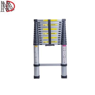 China Superb Folding Ladders 5m Aluminum Telescopic Retractable Ladders Household Ladder With EN131 for sale