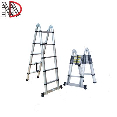 China Aluminum Common Folding Ladders Telescopic Ladder 3.2 Meters With CE EN131 Certificate for sale