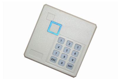 China 5 to 10 cm short range 125 KHz or 13.56 MHz PIN keyboard reader with wiegand 26, 34 protocol for sale