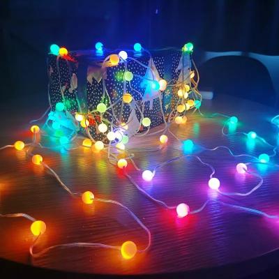 China Contemporary Customized Outdoor Waterproof Tuya String Fairy Strip Light APP Control Smart Globe With Adapter IP44 For Christmas Decoration for sale