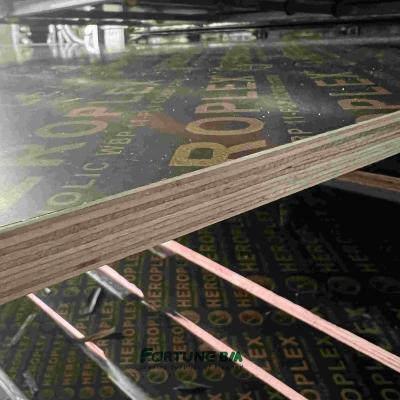 China Eclectic 4x8 Film Faced plywood for Construction Black Film Faced Plywood Marine Construction Formwork for sale