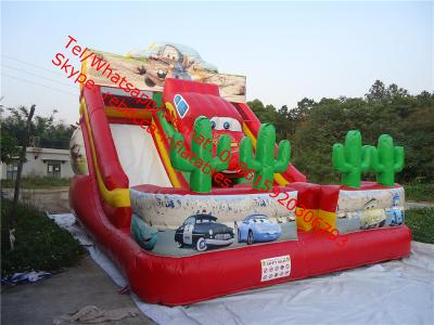 China lovely inflatable car slide inflatable model slide for kids for sale