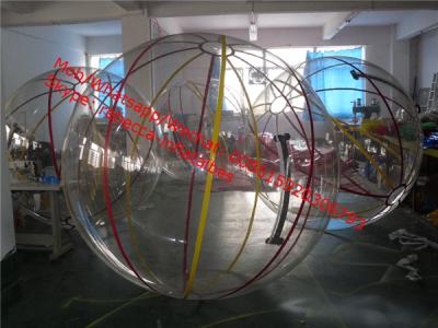 China giant water hamster ball walk on water ball bubble ball walk water water roller ball for sale