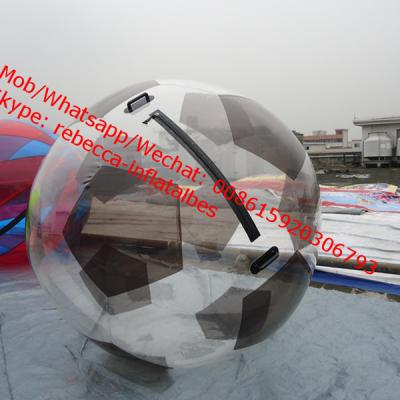 China floating water pool ball water splash ball toy ball grow in water ball to walk on water for sale