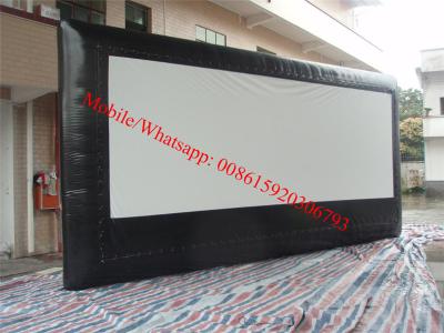 China inflatable projection screen inflatable projection screen pvc matt white projection screen for sale