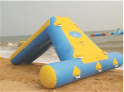 China inflatable floating water park games  spongebob inflatable water slide for kids for sale