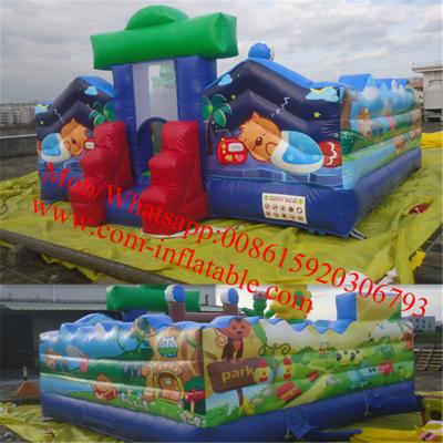 China indoor inflatable playground equipment inflatable bounce-outdoor playground equipment for sale