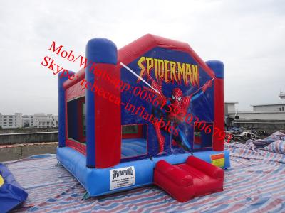 China inflatable spider man bouncy castle castle toy inflatable jumping castle for sale for sale