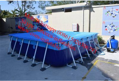 China intex frame pool metal frame swimming pool intex metal frame pool for sale