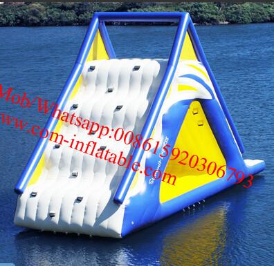 China big inflatable slides, cheap inflatable water slides for sale AquaGlide Water Park for sale