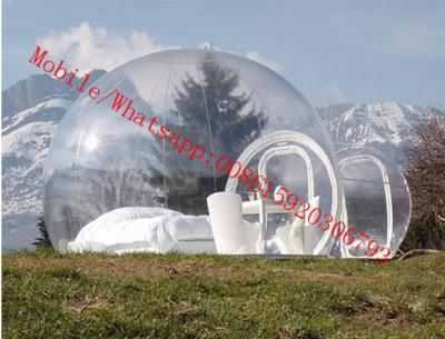 China clear inflatable lawn tent , inflatable clear tent , igloo inflatable clear tent for sale