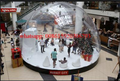 China bubble tent igloo, bubble balloon tent market city, inflatable clear dome tent for sale