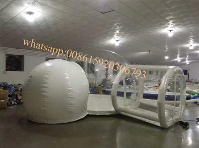 China clear bubble camping  tent for sale inflatable transparent bubble tent with room transparent tent for sale