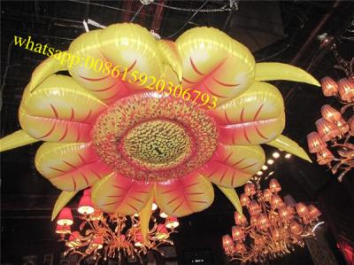 China inflatable sunflower for night club decor, inflatable flower , giant inflatable flower , wedding party event decorations for sale