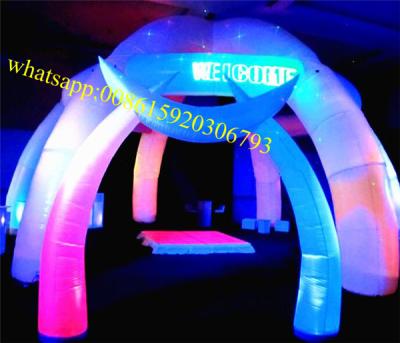 China inflatable LED ivory tusk arch for sale