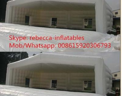 China 0.55mm PVC Large Trade Show Exhibition Inflatable Tent For Advertising for sale