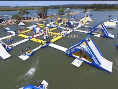 China inflatable aqua park park equipment inflatable commercial water park theme park equipment inflatable park  portable for sale