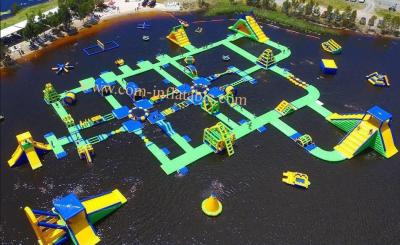 China portable water park water games park water park games amusement park slide for sale giant inflatable floating water park for sale