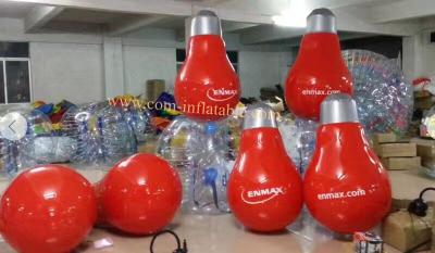 China inflatable bulb  inflatable lamp bulb inflatable lamp globe for sale