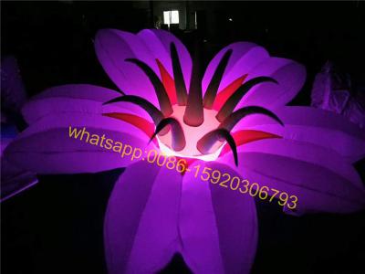 China giant lighting flower for event decorations for sale