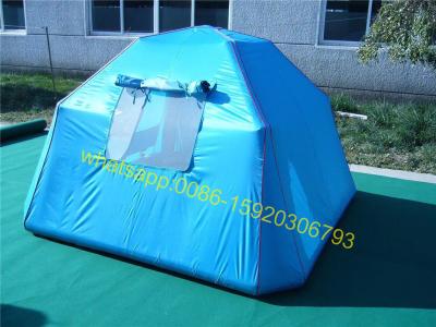 China blue camping tent for sale