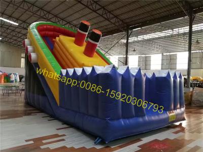 China pirate bulk inflatable slide for kids for sale