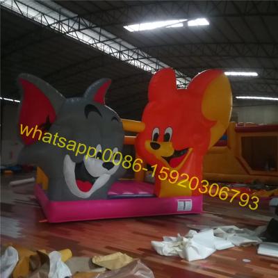 China Cat and mouse bouncy castle for sale