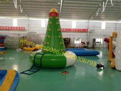 China lake water tower sports games water toys for sale