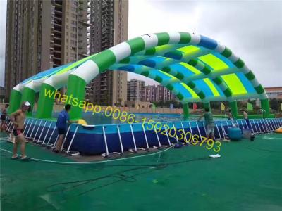 China giant swmming pool park  water amusment theme park water park design with dome tent for sale