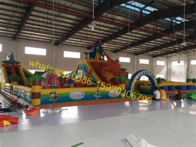 China stocks giant bouncy castle playground for sales for sale