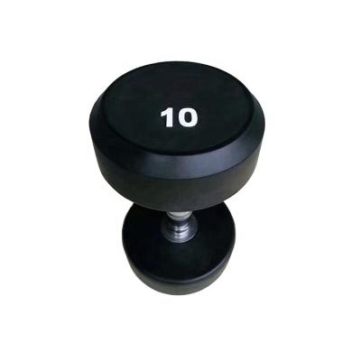 China Online Commercial Gym Equipment Accessory Buy Cheap 10kg Dumbbells Rubber Set For Sale for sale