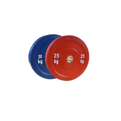 China Colorful set of commercial professional gym equipment weight plates for sale