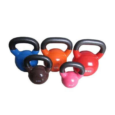 China Commercial China Color Opotions Gym Accessories Competition 10kg Kettlebell Weight Set for sale