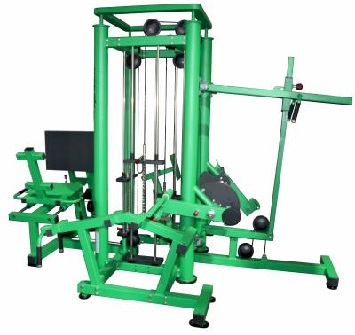 China Commercial Integrated Commercial Machines Exercise 4 Station Multi Station Exercise Equipment Gym Machines for sale