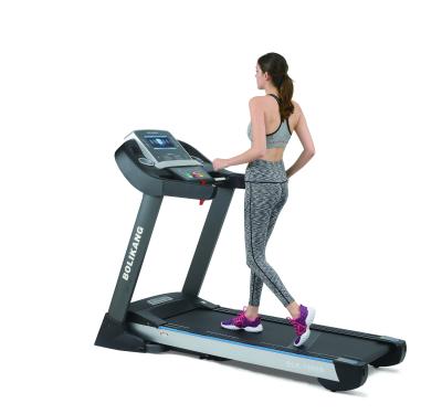 China High Quality Home Fitness Equipment Automatic Uphill Professional Smart Treadmill With Computer for sale