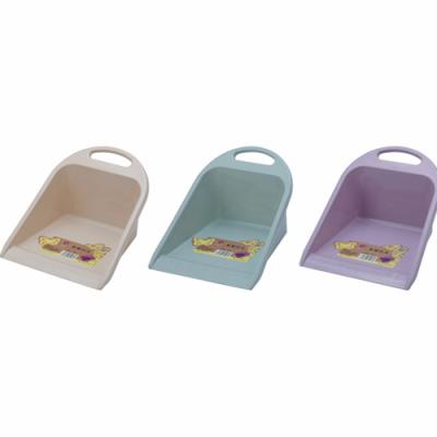 China Large Size JS-1908 Hand Grip Home Plastic Household Durable Dustpan for sale