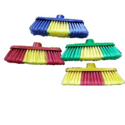 China JS-0602 China Wholesale Home OEM Customized Plastic Broom Head With Four Colors for sale