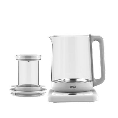 China Keep Hot Glass 1.5L Cheap White Smart Kitchen New Price Electric Kettle for sale