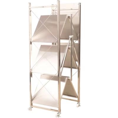 China Industrial Corrosion Protection Storage Folding Display Rack Warehouse Rack For Wholesale for sale