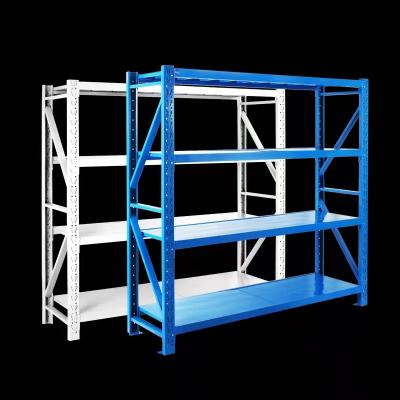 China Corrosion Protection Storage Industrial Shelves Warehouse Steel Rack For Storage Wholesale Shelves for sale