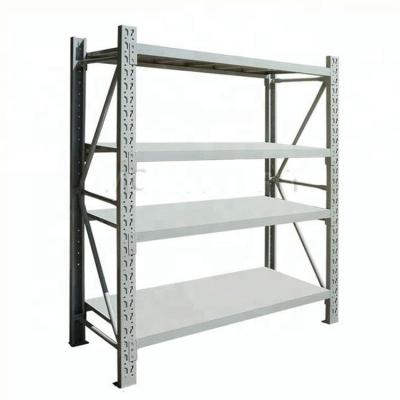 China Adjustable Multilayer Corrosion Protection Warehouse Goods Rack Stackable Steel Industrial Storage Rack Shelf For Sale for sale