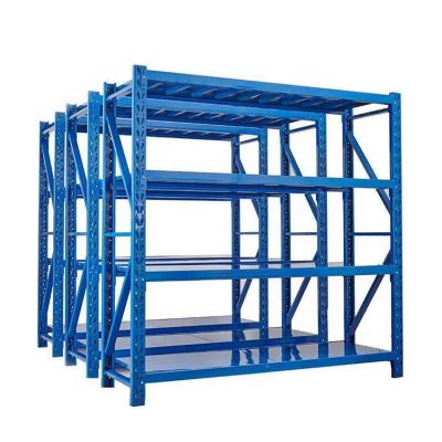 China Corrosion Protection Pallet Storage Warehouse Light Duty Selective Rolling Racks for sale