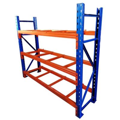 China Warehouse Heavy Duty Adjustable Powder Coated Storage Pallet Rack &galvanized Heavy Duty Selective Metal Pallet Shelf for sale