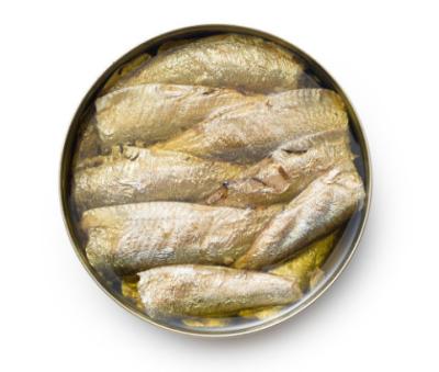 China Professional Manufacture Caned Goods Canned Canned Seafood Canned Sardine Fish In Vegetable Oil 125g Tinned Sardines for sale