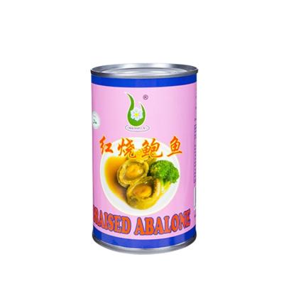 China Hot New Canned Items Ready To Ship Canned Braised Abalone Chips Sea Food In Canned 425g/227g/180g Abalone for sale