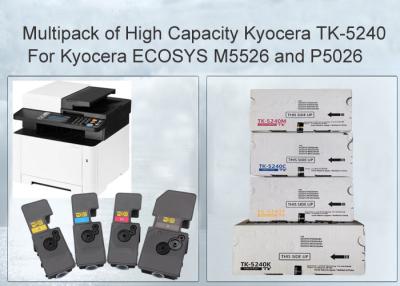 Cina Kyocera TK-5240 Generic Color Toner Cartridge set for Kyocera ECOSYS M5526 and P5026 in vendita