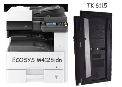 China Hoher Ertrag M4125idn Kyocera Ecosys Toner-TK 6115, der CER 15K SGS-Zustimmung druckt zu verkaufen